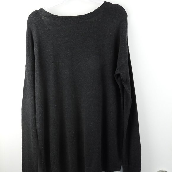 Grey Gap Wool Blend Sweater - Medium - Picture 2 of 6